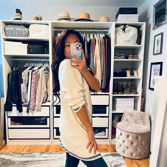 JONES NEW YORK Cream Cardigan - Picture 2 of 6